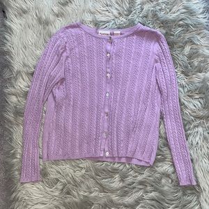Purple vintage cardigan